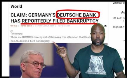 CLAIM: GERMANY’S DEUTSCHE BANK HAS REPORTEDLY FILED BANKRUPTCY (RTD LIve Talk)
