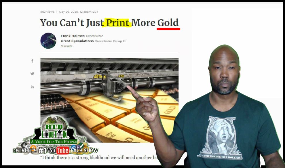 You Can’t Just Print More Gold