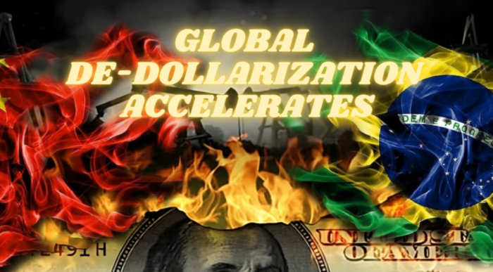 BRICS Nations Creating “New Currency” as Global De-Dollarization Accelerates